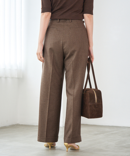 IENA ガンクラブチェックパンツ IENA（イエナ） スラックス パンツ ガンクラブチェックパンツ