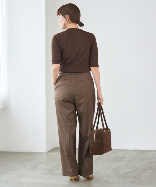 IENA ガンクラブチェックパンツ セール】ガンクラブチェックパンツ（スラックス）｜IENA（イエナ）の