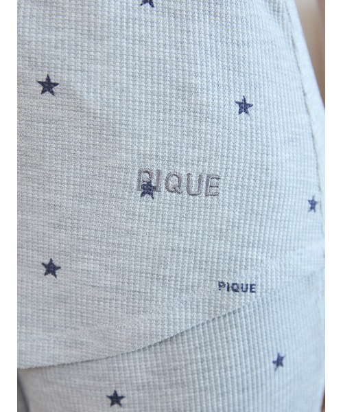 gelato pique（ジェラートピケ） パジャマ ルームウェア 星柄ワッフル