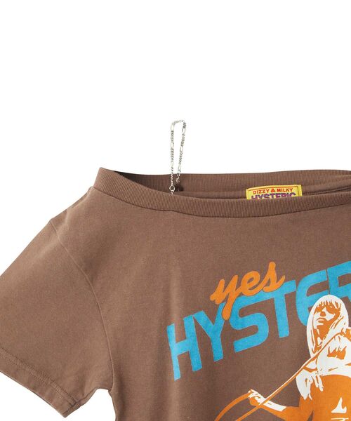 HYSTERICGLAMOUR WHIP LASH ショート丈Tシャツ WHIP LASH ショート丈Tシャツ|HYSTERIC GLAMOUR WOMEN