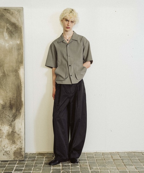 HARE セットアップ　シャツ　パンツ HARE（ハレ） シャツ 「SET UP対応」シックリラックスポケットシャツ