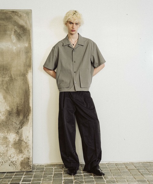 HARE セットアップ　シャツ　パンツ HARE（ハレ） シャツ 「SET UP対応」シックリラックスポケットシャツ