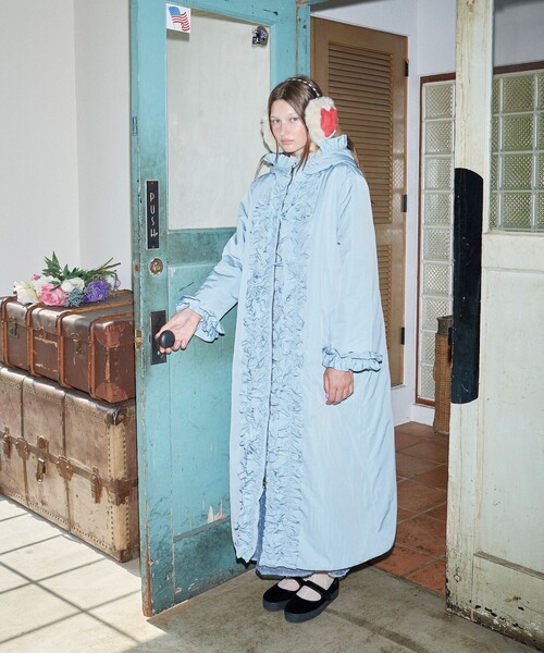 CAROLINA GLASER（カロリナ グレイサー） コート アウター フリル