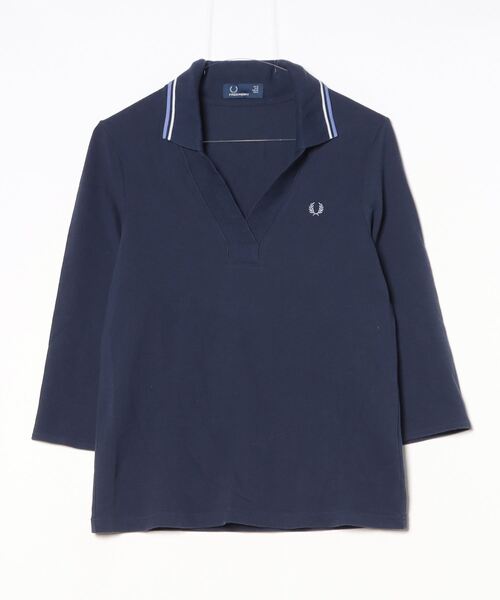 FRED PERRY 「FRED PERRY」 ワンポイント7分袖ポロシャツ 40