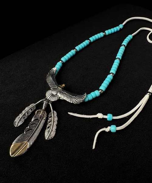 CALIFORNIA OUTFITTERS ネックレス 7D48 イーグル フェザーネックレス