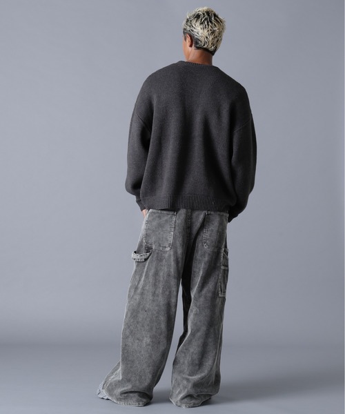 DANKE SCHON セーター ニット DankeSchon/ダンケシェーン/TC KNIT LOGO