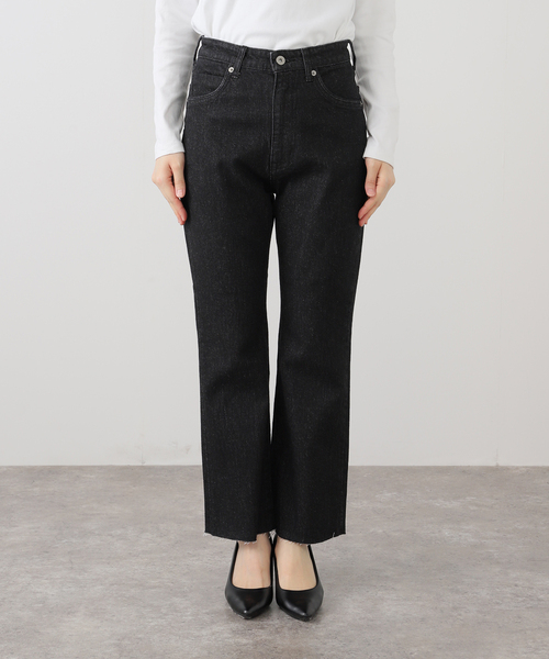 SLOBE IENA LE DENIM ハイライズミニフレアパンツ　38 SLOBE IENA LE DENIM ハイライズミニフレアパンツ 38 - メルカリ