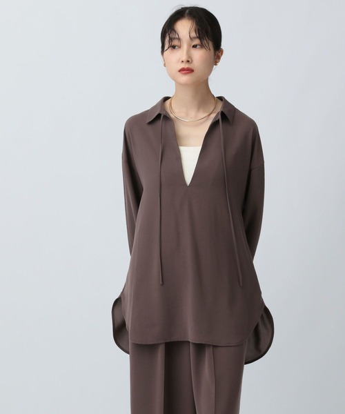 LEPSIM（レプシィム） ブラウス シャツ マルチメリットスキッパー