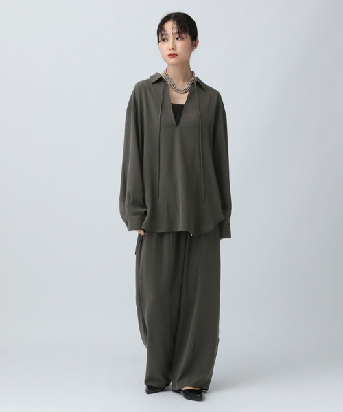 LEPSIM（レプシィム） ブラウス シャツ マルチメリットスキッパー