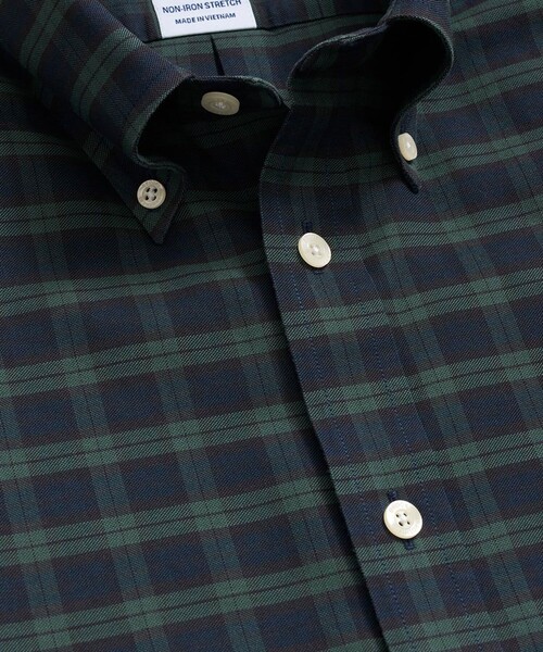シャツ ストレッチオックスフォード　GFロゴ　シーズナルパターン　カジュアルシャツ　Regular Fit メンズ レディースの画像