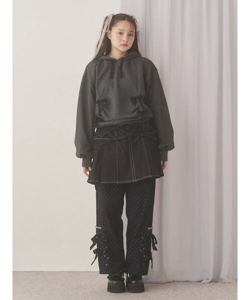 merry jenny（メリージェニー） スカート リボンリボンプリーツミニ