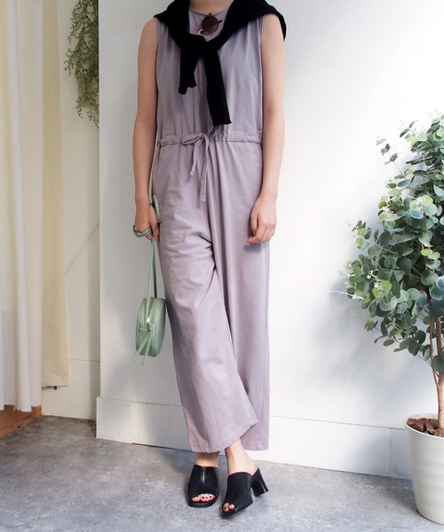 「apres」 ミュール 22.5cm プラチナム レディース_画像9