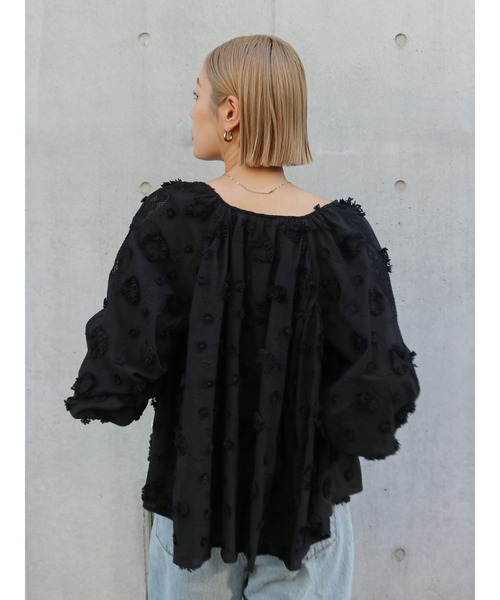 Ungrid（アングリッド） ブラウス シャツ スリーブボリュームジャ