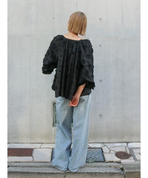 Ungrid（アングリッド） ブラウス シャツ スリーブボリュームジャ