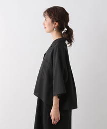 「LEPSIM」 半袖シャツ FREE ベージュ レディースの画像3