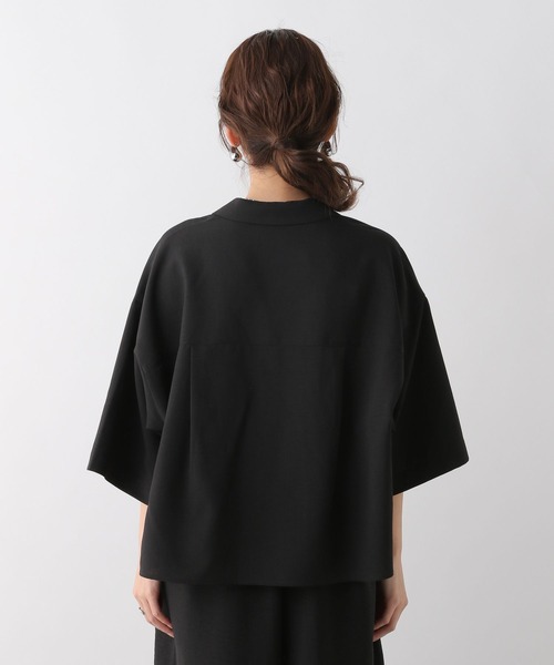 「LEPSIM」 半袖シャツ FREE ベージュ レディースの画像4