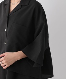 「LEPSIM」 半袖シャツ FREE ベージュ レディースの画像6