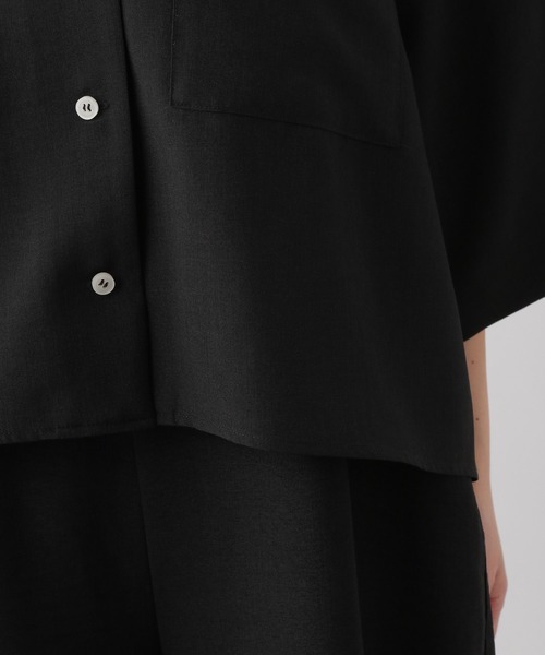 「LEPSIM」 半袖シャツ FREE ベージュ レディースの画像8