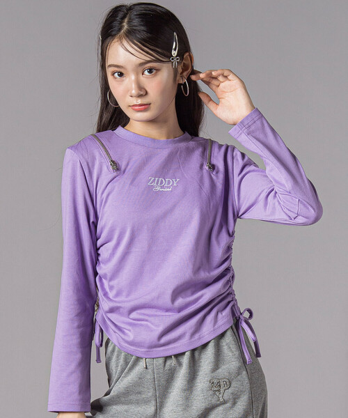 トップス CSK CSK ストライプジャージタックスリーブトップス【吸水速乾/洗濯機洗い可