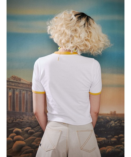 「PAMEO POSE」 半袖Tシャツ FREE ブラック レディース_画像4