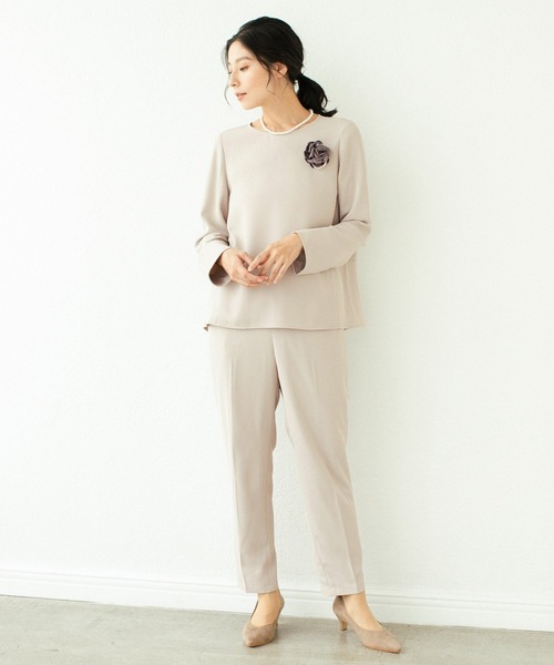 LEPSIM（レプシィム） セットアップ MEDIUM グレイッシュベージュ