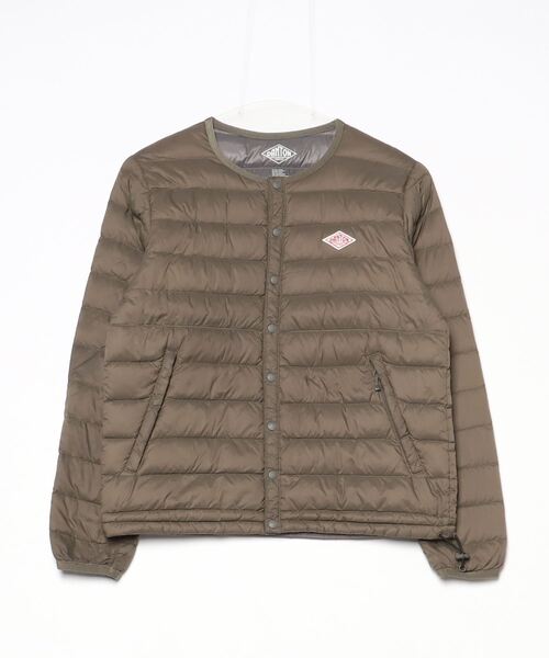 DANTON オリーブグリーン ダウンジャケット 34 ダントン インナー