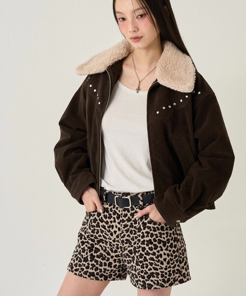 WHO'S WHO gallery（フーズフーギャラリー） ブルゾン アウター ボア