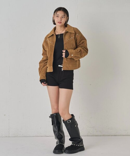 WHO'S WHO gallery（フーズフーギャラリー） ブルゾン アウター ボア