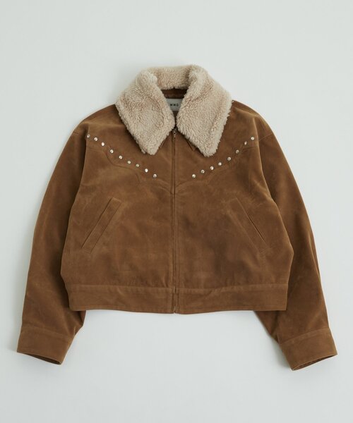 WHO'S WHO gallery（フーズフーギャラリー） ブルゾン アウター ボア