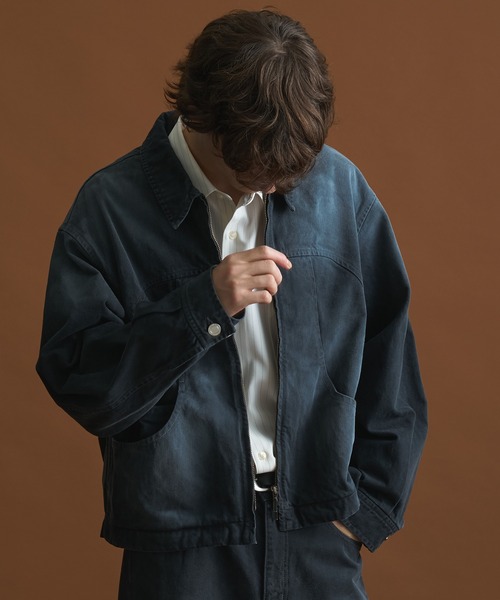 お値下げ！！PUBLIC TOKYO ジップカバーオールブルゾン　未使用品　今季 PUBLIC TOKYO（パブリックトウキョウ） ブルゾン アウター 「再入荷