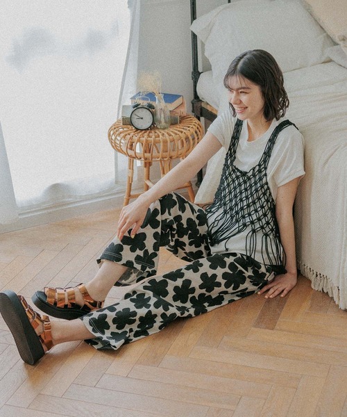 niko and…（ニコアンド） ニットベスト FREE アイボリー レディース