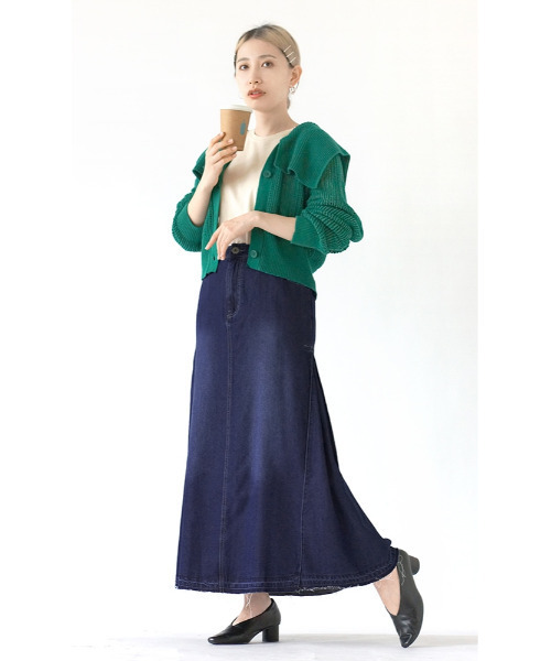 「e-zakkamania stores」 フレアスカート L ライトブルー レディース_画像2