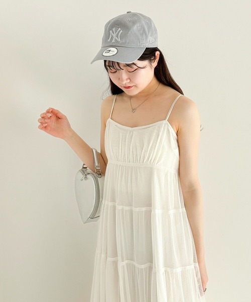 「Heather」 キャミソールワンピース FREE ブラック レディース_画像2