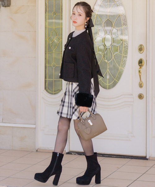 WILLSELECTION（ウィルセレクション） ノーカラーコート コート ノー