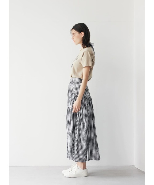 「COEL」 半袖Tシャツ FREE ベージュ レディースの画像