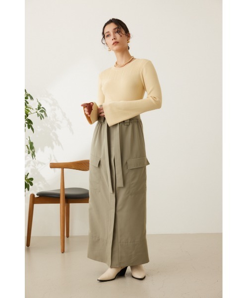 「crie conforto」 長袖ニット SMALL ネイビー レディース_画像7