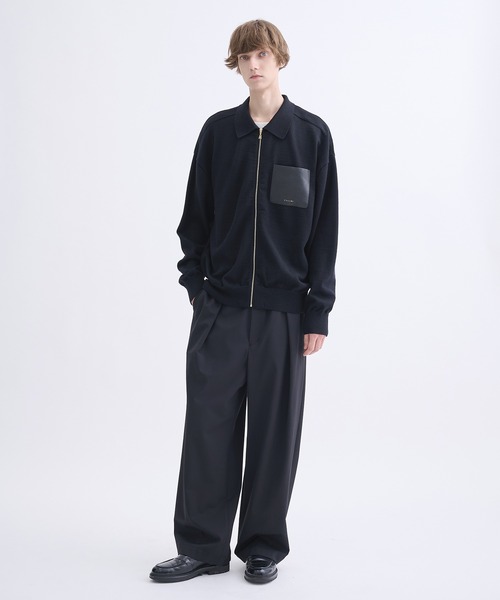 CULLNI（クルニ） セーター ニット 「CULLNI」別注 Zip Knit Blouson
