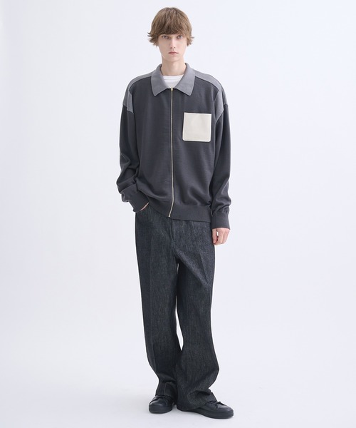 CULLNI（クルニ） セーター ニット 「CULLNI」別注 Zip Knit Blouson