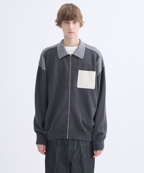 CULLNI（クルニ） セーター ニット 「CULLNI」別注 Zip Knit Blouson
