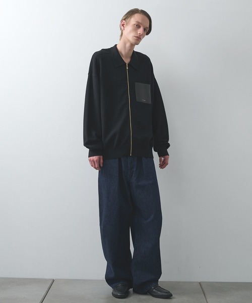 CULLNI（クルニ） セーター ニット 「CULLNI」別注 Zip Knit Blouson