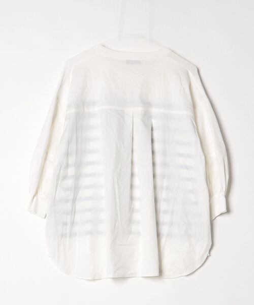 「Torrazzo Donna」 ボーダー柄長袖ニット FREE ホワイト レディース_画像2