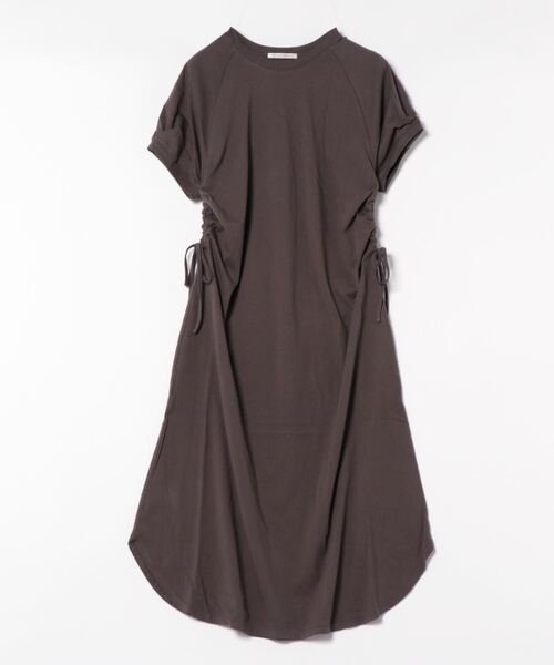 「PREFERIR」 半袖ワンピース LARGE グリーン レディース_画像5