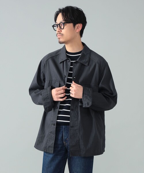 ブルゾン アウター *A VONTADE / デニム シャツ ジャケット メンズの画像