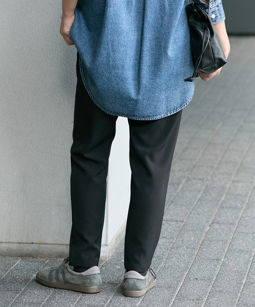 JOURNAL STANDARDLUXE コットンメルトンイージーテーパーパンツ JOURNAL STANDARDLUXE コットンメルトンイージーテーパーパンツ
