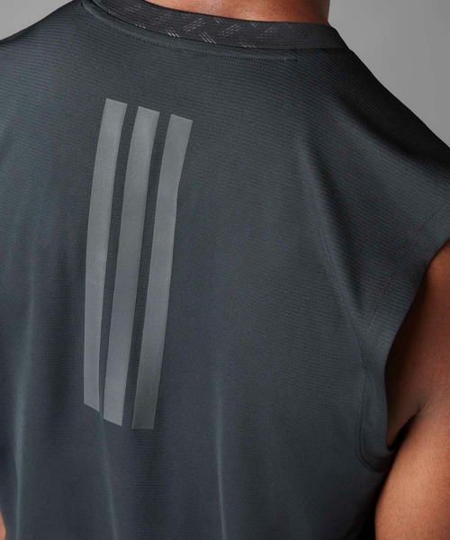 adidas（アディダス） タンクトップ スリーストライプス プライム