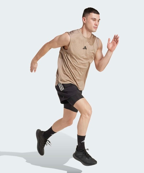 メンズタンク adidas（アディダス） タンクトップ Les Mills グラフィック タンク