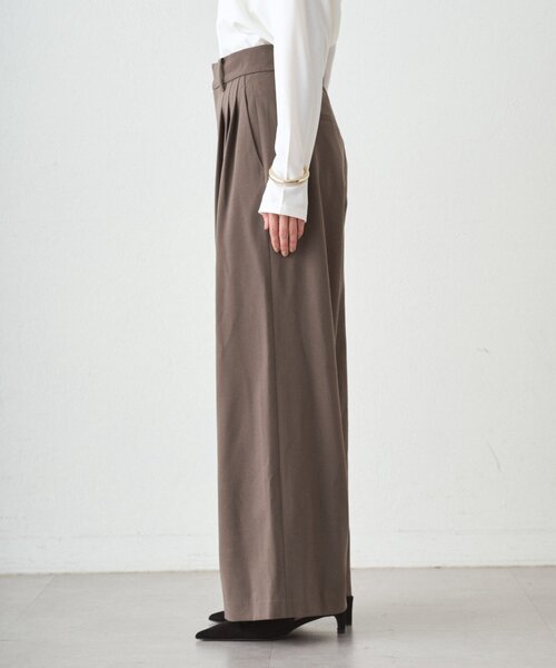 Loungedress（ラウンジドレス） パンツ TR3タックワイドパンツ