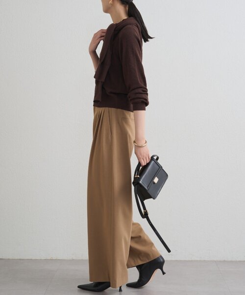 Loungedress（ラウンジドレス） パンツ TR3タックワイドパンツ