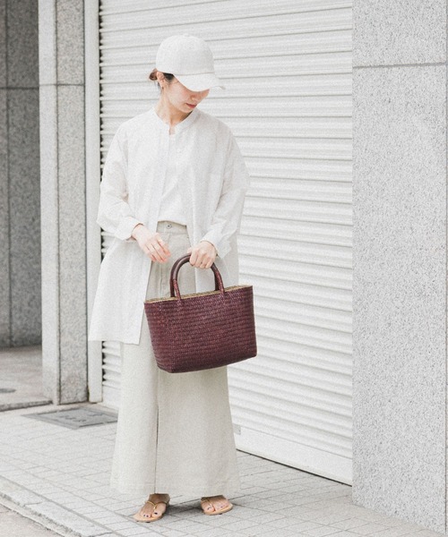 「FORK&SPOON」 長袖ブラウス 1 ブルー レディース_画像7