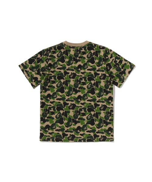 A BATHING APE（アベイシングエイプ） tシャツ ABC CAMO APE ＆ MILO